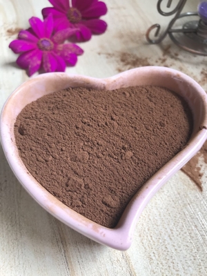 Pó de cacau escuro Unsweetened, pó de cacau do chocolate de leite nenhumas partículas do casco