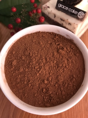 Pó de cacau do prêmio 100 puro, PH escuro 4,5 do pó de cacau do chocolate--5,8