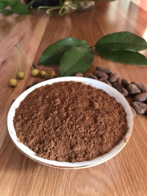 Bactérias patogênicos negativas alcalinizadas orgânicas finas do pó de cacau de Brown