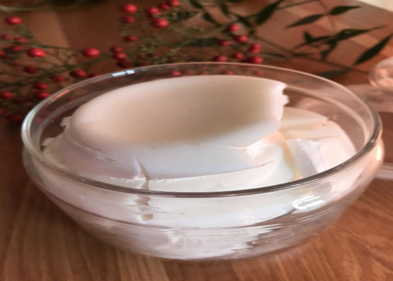 Valor de Saponification comestível contínuo branco do magnésio KOH/G da manteiga de cacau 188-198, 25kg/saco