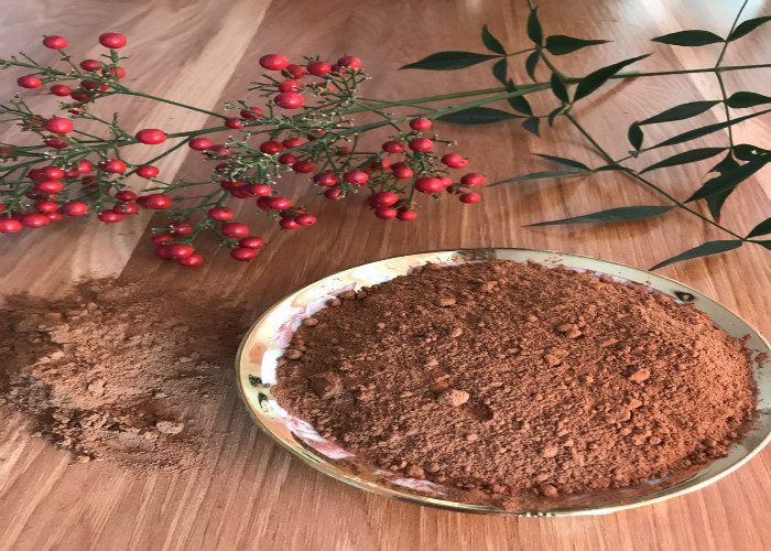 pó de cacau 25Kg alcalinizado AF01 KOSHER com o Brown avermelhado a Brown escuro