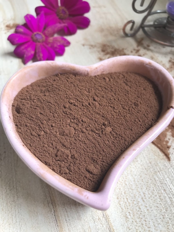 Pó de cacau escuro Unsweetened, pó de cacau do chocolate de leite nenhumas partículas do casco