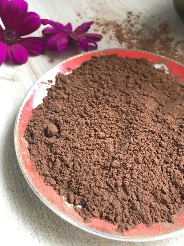 Matéria prima processada Dutch do chocolate do pó de cacau da amostra grátis com propriedades do estimulante